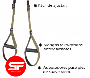 trx cinta de suspension sonico fitness